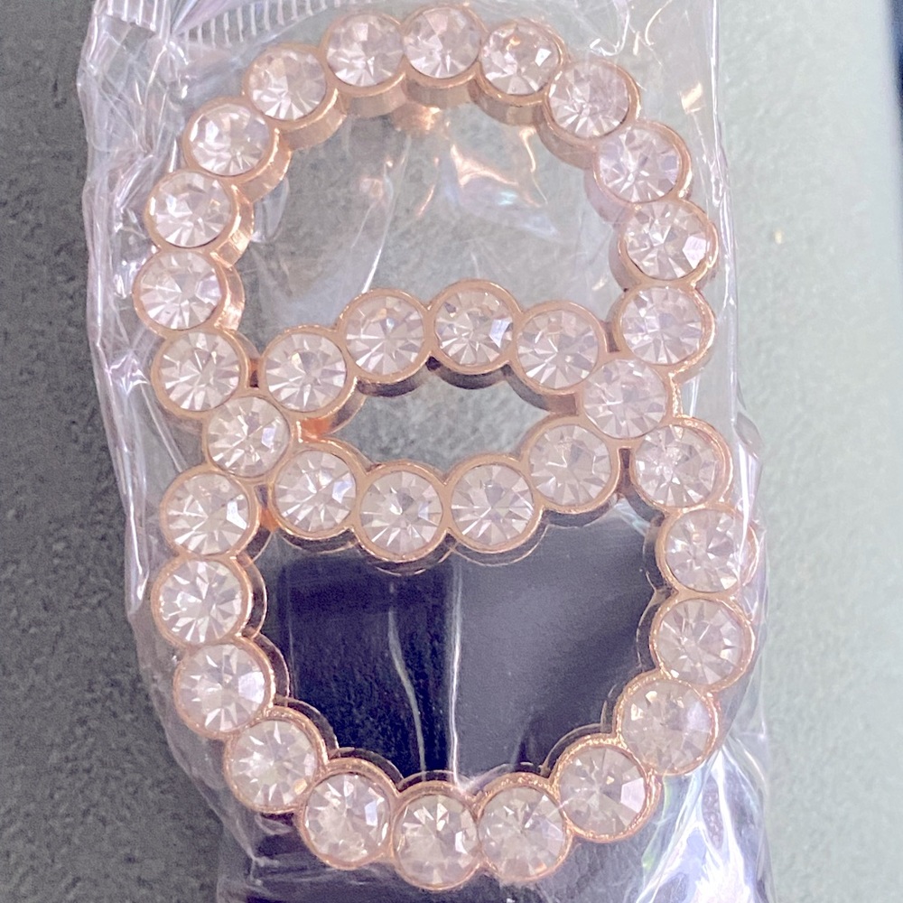 π NEW! Rhinestone Double Circle Belt π - Picture 6 of 8